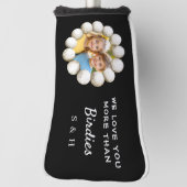 Personalized Golf Head Cover - "More Than Birdies" ゴルフヘッドカバー (回転90)