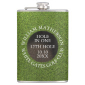 Personalized Golf Hole in One Award フラスク (正面)