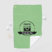 Personalized Golf Towel – Custom Name or Photo ゴルフタオル (インサイチュ)