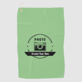 Personalized Golf Towel – Custom Name or Photo ゴルフタオル