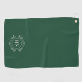 Personalized Golf Towel with Initials ゴルフタオル (横)