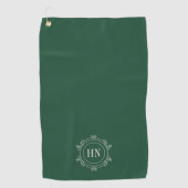 Personalized Golf Towel with Initials ゴルフタオル (正面)