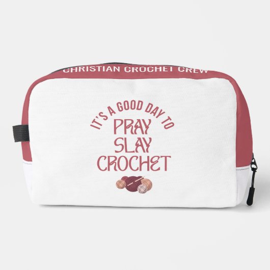 Personalized GOOD DAY TO PRAY SLAY CROCHET ドップキット (正面)