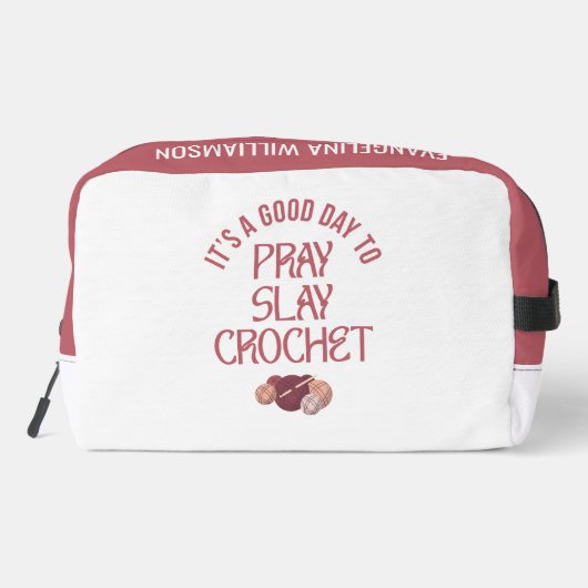 Personalized GOOD DAY TO PRAY SLAY CROCHET ドップキット (裏面)