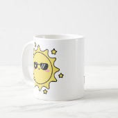 Personalized Good Morning Mug in Armenian コーヒーマグカップ (正面左)