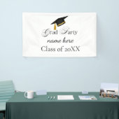 Personalized Grad Party, Name and Year 横断幕 (トレードショー)