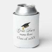 Personalized Grad Party, Name and Year 缶クーラー (缶正面)