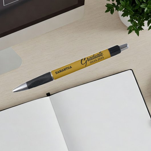 Personalized Graduate Pen - Custom Name & Date   ボールペン