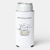 Personalized Graduate Slim Cooler / Enfriador Slim スリム缶クーラー (Seltzer裏面)