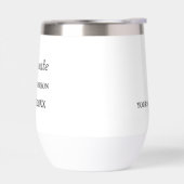 Personalized Graduate Tumbler Class of 2026 Gift (左面)