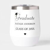Personalized Graduate Tumbler Class of 2026 Gift (正面)