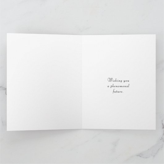 Personalized Graduation 2026 カード (内部)