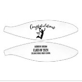 Personalized Graduation Basketball, Name ミニバスケットボール (パネル)