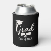 Personalized Graduation Beer Cooler, Custom Year  缶クーラー (缶正面)