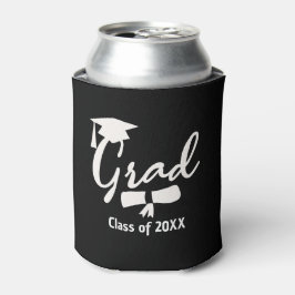 Personalized Graduation Beer Cooler, Custom Year  缶クーラー