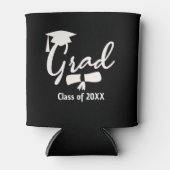 Personalized Graduation Beer Cooler, Custom Year 缶クーラー (正面)