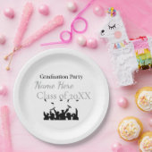 Personalized Graduation Custom Name and Class Year ペーパープレート (パーティー)
