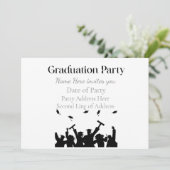 Personalized Graduation Custom Name and Class Year 招待状 (スタンド正面)