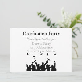 Personalized Graduation Custom Name and Class Year 招待状