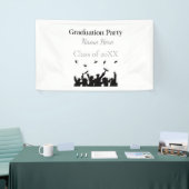 Personalized Graduation Custom Name and Class Year 横断幕 (トレードショー)