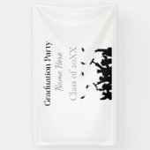 Personalized Graduation Custom Name and Class Year 横断幕 (縦)