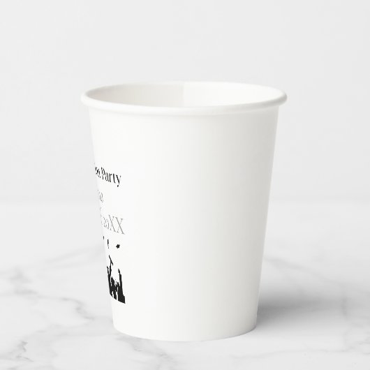 Personalized Graduation Custom Name and Class Year 紙コップ (左)