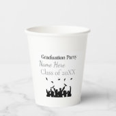 Personalized Graduation Custom Name and Class Year 紙コップ (正面)