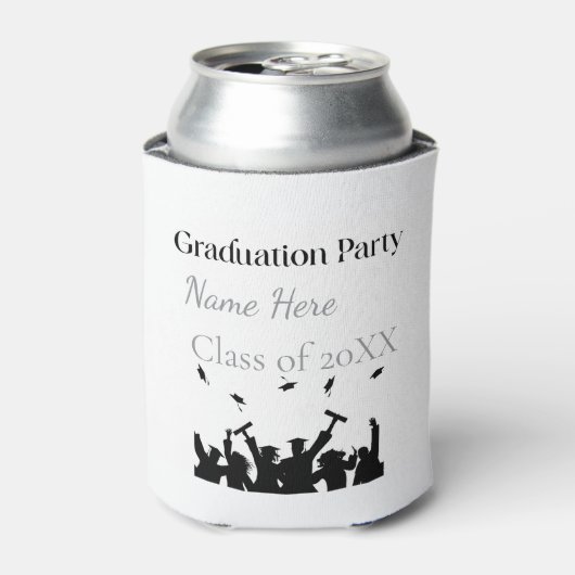 Personalized Graduation Custom Name and Class Year 缶クーラー (缶正面)