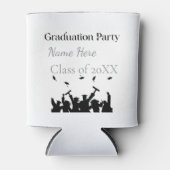 Personalized Graduation Custom Name and Class Year 缶クーラー (正面)