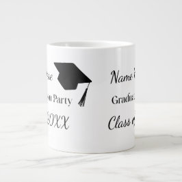 Personalized Graduation Custom Name Graduate Gift  ジャンボコーヒーマグカップ