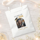 Personalized Graduation Favor Bags Class of 2026 フェイバーバッグ (クリップ留めされた状態)