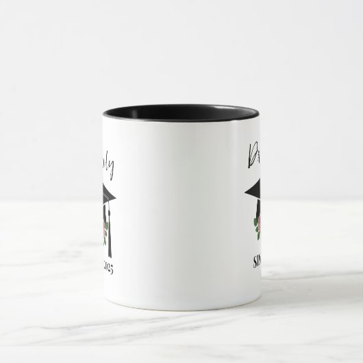 Personalized graduation favors with magnet マグカップ (中央)