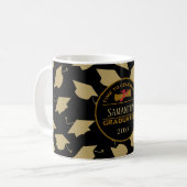 Personalized Graduation Gift | Time To Celebrate C コーヒーマグカップ (正面左)