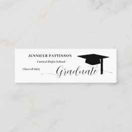 Personalized Graduation Graduate Name コーリングカード