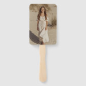 Personalized Graduation Hand Fan - Custom Photo ハンドファン (裏面)