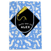 Personalized Graduation Medium Gift Bag ミディアムペーパーバッグ (正面)