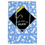 Personalized Graduation Medium Gift Bag ミディアムペーパーバッグ (裏面)