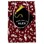 Personalized Graduation Medium Gift Bag ミディアムペーパーバッグ (正面)