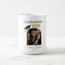 Personalized Graduation Mug – Class of 2026 コーヒーマグカップ