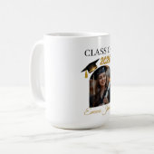 Personalized Graduation Mug – Class of 2026 コーヒーマグカップ (正面左)