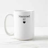 Personalized Graduation Mug, Mastered It 2026 Mug, コーヒーマグカップ (左)