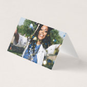 Personalized Graduation Photo and Name (正面)
