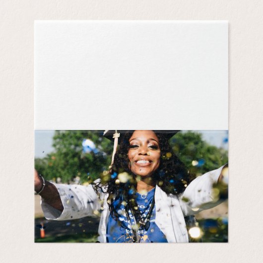 Personalized Graduation Photo and Name (外部フラット)