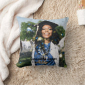 Personalized Graduation Photo and Name クッション (ブランケット)