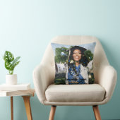 Personalized Graduation Photo and Name クッション (椅子)