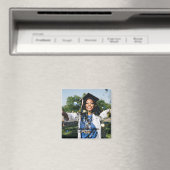 Personalized Graduation Photo and Name マグネット (インサイチュ (食洗機))