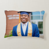 Personalized Graduation Photo Keepsake Memory Gift アクセントクッション (裏面)