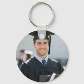 Personalized Graduation Photo Keepsake Memory Gift キーホルダー (裏面)