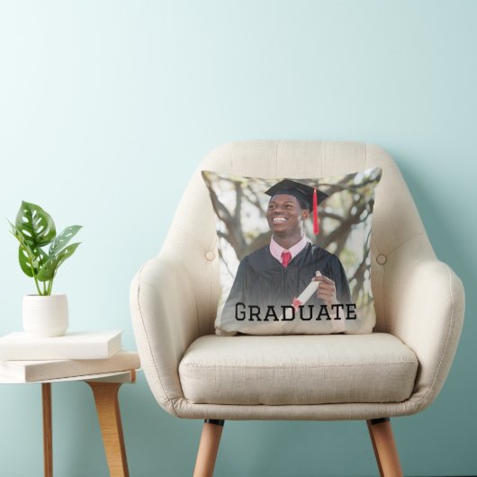 Personalized Graduation Photo Keepsake Memory Gift クッション (椅子)