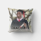 Personalized Graduation Photo Keepsake Memory Gift クッション (正面)